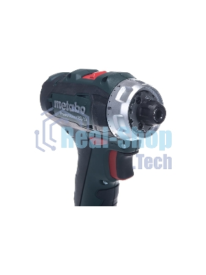 Дрель-шуруповерт Metabo PowerMaxx BS 12 6010365000, 12 В, 2 Ач, 40 Нм, щеточный