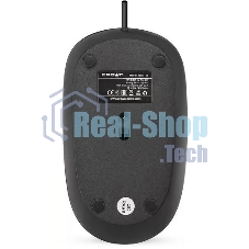 Мышь проводная Crown CMM-128 черный, 1000 dpi, USB, кнопки - 2