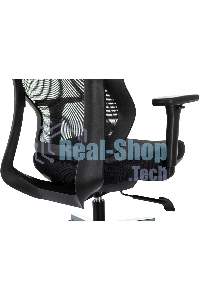 Кресло руководителя Бюрократ MC-412N-H черный сетка/ткань с подголов. крестов. металл хром