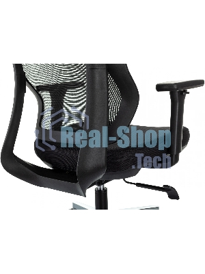 Кресло Бюрократ MC-412N-H черный, сетка, подголовник