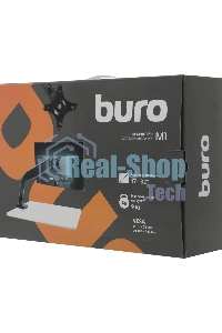 Кронштейн для мониторов ЖК Buro M1 черный 15