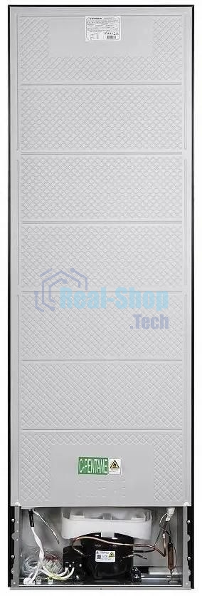 Холодильник Maunfeld MFF176SFSB черный двухкамерный 188/75л морозилка снизу, ручная разморозка