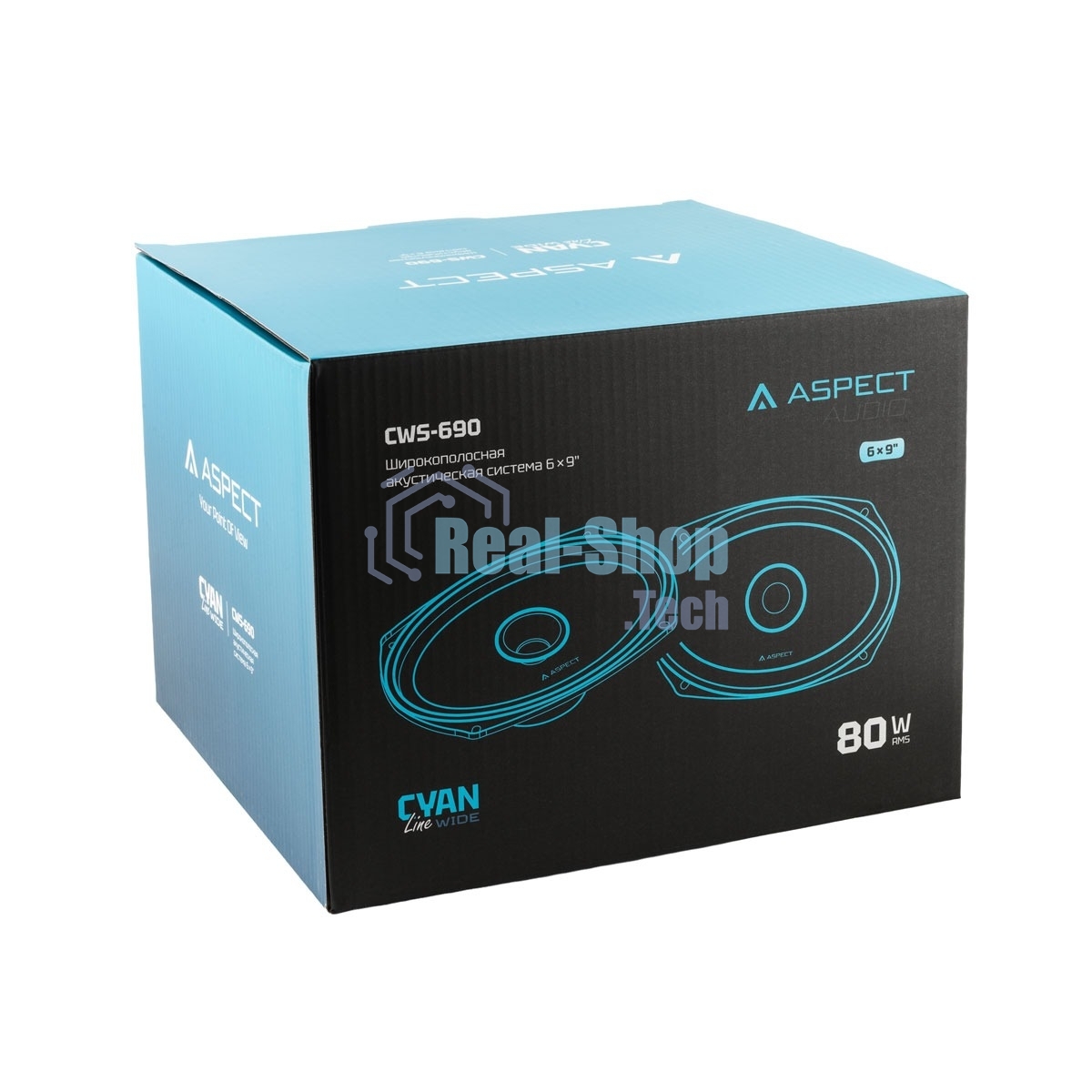 Автомобильная акустика ASPECT Cyan Line CWS-690, 6х9
