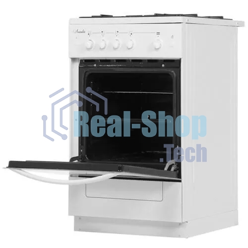 Плита газовая Лысьва ГП 400 М2С-2У белый, конфорок 4 шт, духовка 51 л, 50 см x 84 см x 60 см