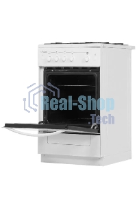 Плита газовая Лысьва ГП 400 М2С-2У белый, конфорок 4 шт, духовка 51 л, 50 см x 84 см x 60 см
