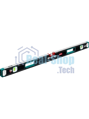 Уровень KRAFTOOL A-RATE CONTROL 2000 мм, сверхпрочный уровень с зеркальным глазком