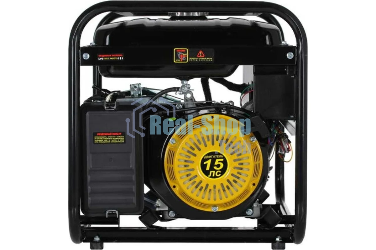 Электрогенератор бензиновый Huter DY8000L, 6.5 кВт, 91 дБ, 69.8 кг