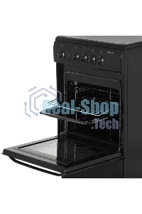 Плита электрическая De Luxe 506004.04ЭС 031 черный, конфорок 4 шт, духовка 60 л, 50 см x 87 см x 60 см