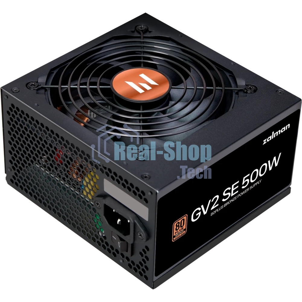 Блок питания Zalman ZM500-GV2SE, 500Вт, 80 PLUS Bronze, 120мм, черный