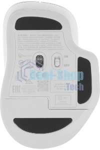 Мышь беспроводная Xiaomi Wireless Mouse Comfort Edition белый, 1200 dpi, радиоканал, USB, кнопки - 3