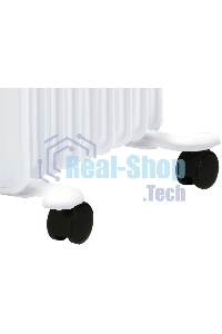 Обогреватель масляный Ballu Classic BOH/CL-09WRN (9 секций), белый, 2000 Вт, 25 м2, термостат