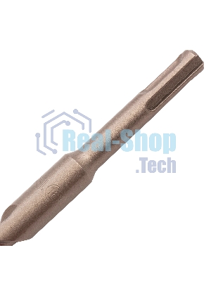 Бур по бетону Denzel двойная спираль, Cobalt W-tip, 16x260 мм, SDS PLUS