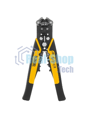 Щипцы для зачистки электропроводов Denzel 0,2-6 мм2, функция обрезания проводов