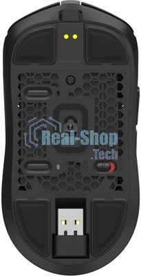 Мышь проводная/беспроводная A4TECH SG5 чёрный, 30000 dpi, USB Type-A, радиоканал, кнопки - 5