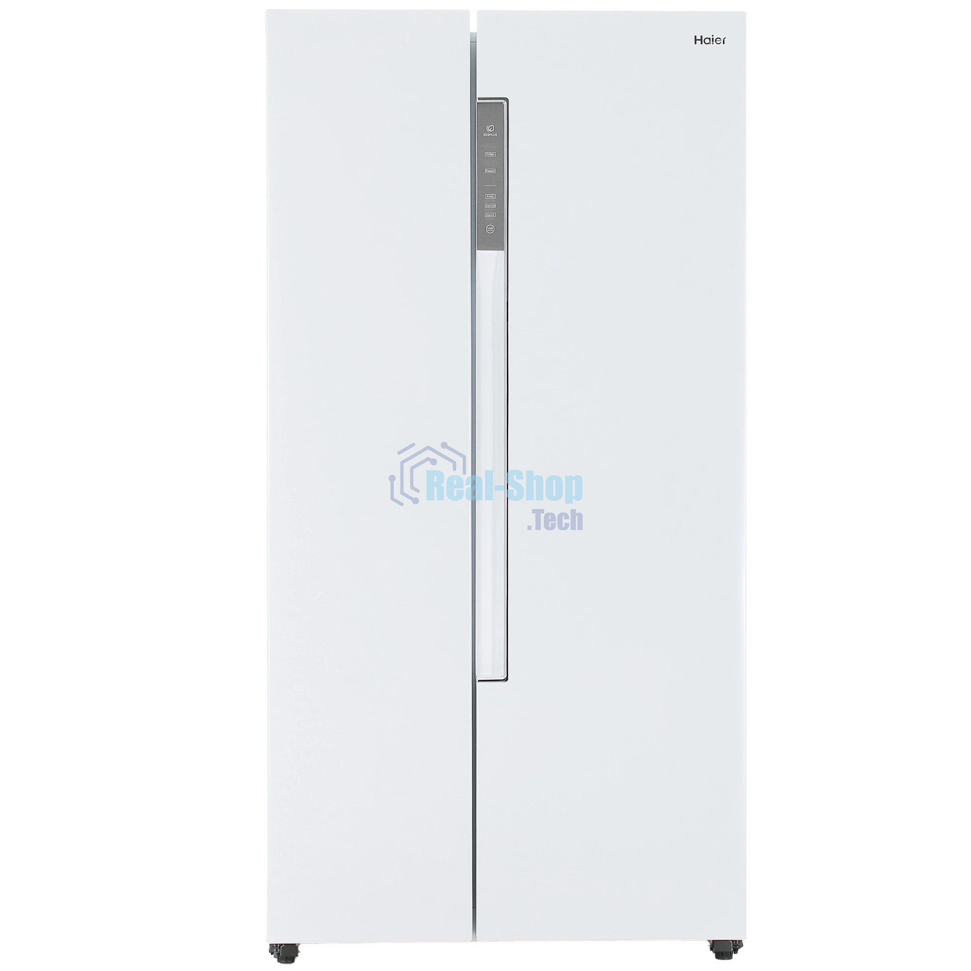 Холодильник Haier HRF-522DW6RU белый двухкамерный 334/173л морозилка слева, No Frost, Side by Side