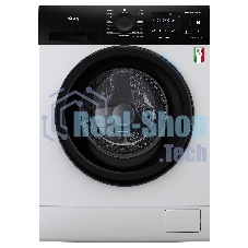 Стиральная машина KORTING KWM 59IDM14107, отдельностоящая, глубина 61 см, загрузка 10 кг, 1400 об/мин, 15 программ, комбинированное управление, инверторный двигатель, отложенный старт (до 24 ч), цифровой дисплей, энергоэффективность А+++, цвет белый
