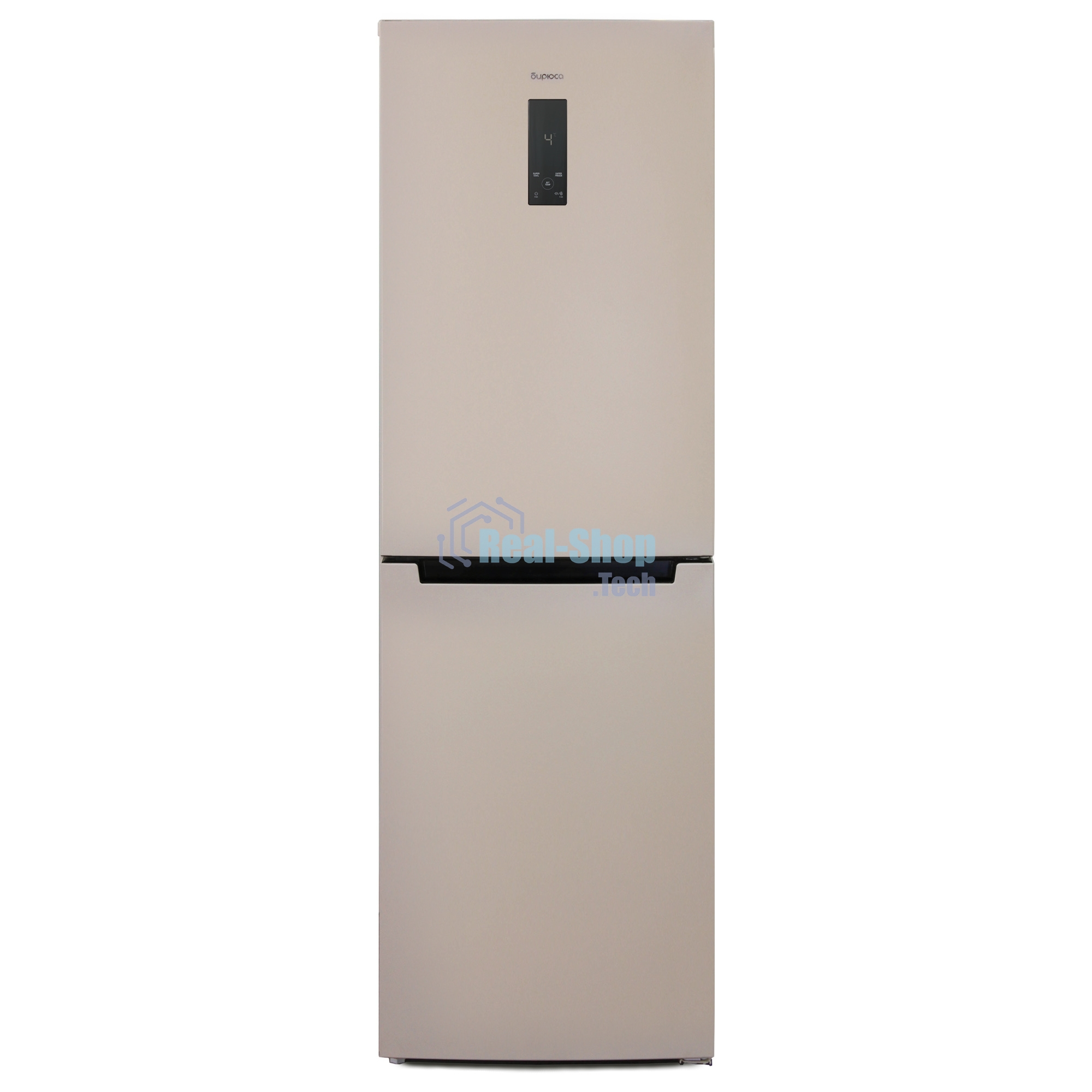 Холодильник Бирюса B-G940NF бежевый двухкамерный 210/130 л морозилка снизу, No Frost
