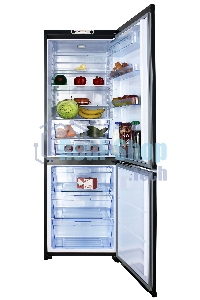 Холодильник ОРСК 174 G графит двухкамерный 220/120л морозилка снизу