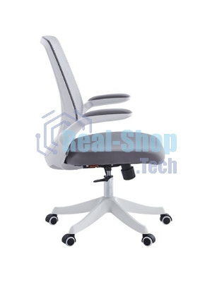 Кресло Chairman CH565 серый, сетка, 120 кг