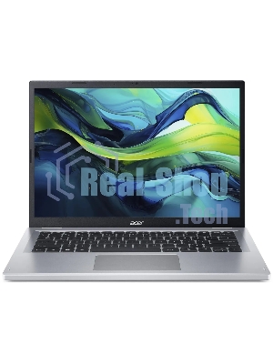 Ноутбук Acer Aspire Go 14 AG14-21P Ryzen 3 7320U 8Gb SSD 256Gb AMD Radeon Graphics 14 WUXGA IPS Cam 50Вт*ч No OS Серебристый AG14-21P-R4XC NX.KXDCD.008