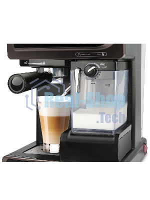 Кофеварка рожковая Vitek VT-1517 (BN) коричневый, исп. кофе - молотый, 1.65 л, 1238 Вт, 15 Бар