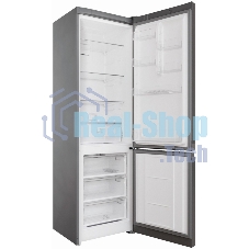 Холодильник Hotpoint HT 5200 MX нержавеющая сталь двухкамерный 247/78 л морозилка снизу, No Frost