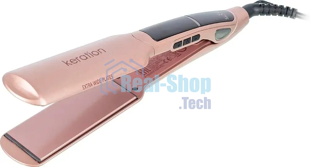 Выпрямитель для волос GA.MA X-Wide Digital Keration GI3032 59 Вт, 230 °С, золотистый