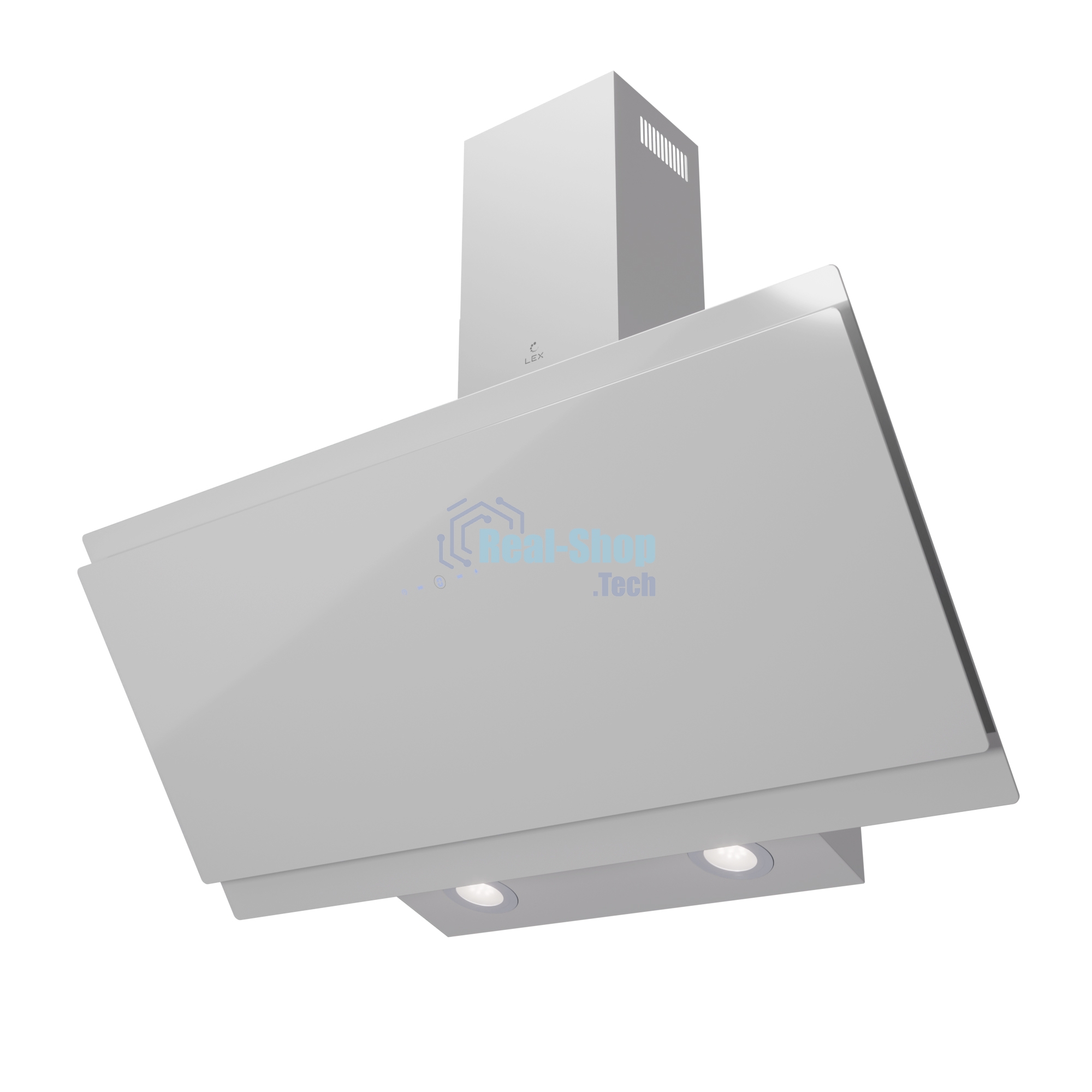 Вытяжка каминная LEX Furia 900 белая, 89.5 см, 1050 куб. м/ч, 50 дБ