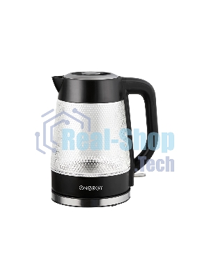 Чайник электрический Energy E-223 1.8л, рифленое стекло, черный