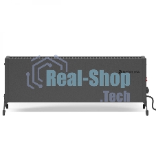 Конвектор Neoclima Nano 2000B черный, 2000 Вт, 25 м2, термостат