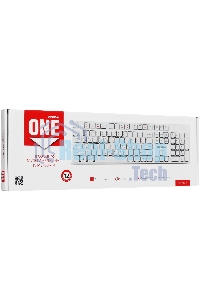 Клавиатура проводная мультимедийная Smartbuy ONE 238 USB белая (SBK-238U-W)/20