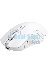 Мышь беспроводная/проводная Defender Whisper GM-209 белый, 7200 dpi, радиоканал, Bluetooth, USB, кнопки - 8