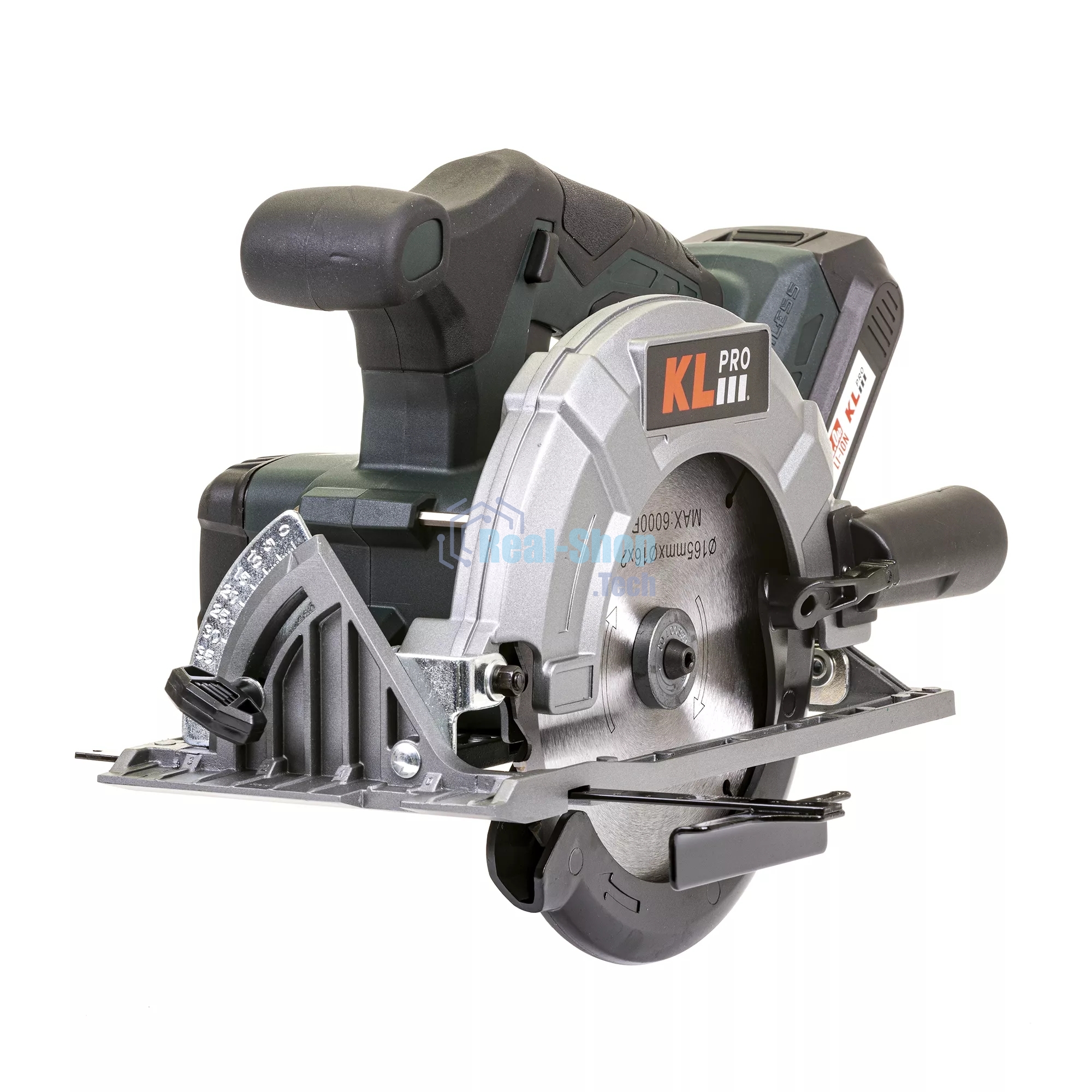 Профессиональная пила циркулярная бесщеточная KLPRO KLDAT18B-20 (18 В/2,0 А·ч)