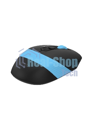 Мышь беспроводная A4Tech Fstyler FG10 черный/синий, 2000 dpi, радиоканал, USB, кнопки - 4
