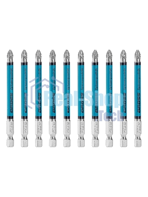 Бита Gross PZ2х90 мм, сталь S2, кругл., 10 шт.