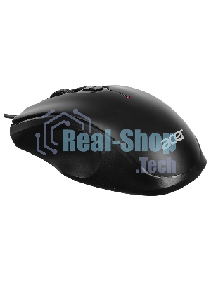 Мышь проводная Acer OMW020 черный, 1600 dpi, USB, кнопки - 4