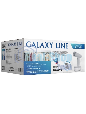 Отпариватель Galaxy Line GL6198 белый, 1800 Вт, 31 г/мин, 250 мл