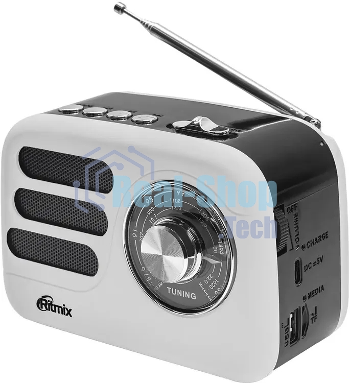 Радиоприемник Ritmix RPR-033 белый