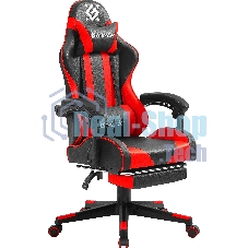 Кресло игровое Defender ROCK BLACK/RED PU