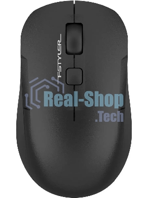 Мышь беспроводная A4Tech Fstyler FG16CS Air2 черный, 2000 dpi, радиоканал, USB, кнопки - 4