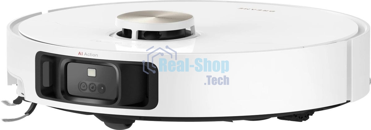 Робот-пылесос DREAME X40 Ultra Complete, 200Вт, белый/золотистый