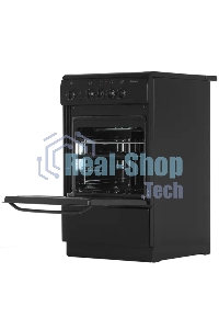 Плита электрическая De Luxe 506004.04ЭС 031 черный, конфорок 4 шт, духовка 60 л, 50 см x 87 см x 60 см