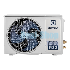 Наружный блок сплит-системы Electrolux Onix Super DC EACS/I-12HIX-BLACK/N8/out инвертор, 12000 BTU, 35 м², охлаждение, обогрев, осушение