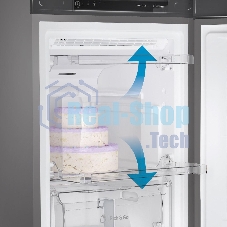 Морозильная камера Indesit DFZ 4150 G, серебристый, 204л, 6 ящиков