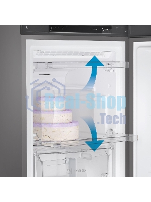 Морозильная камера Indesit DFZ 4150 G, серебристый, 204л, 6 ящиков
