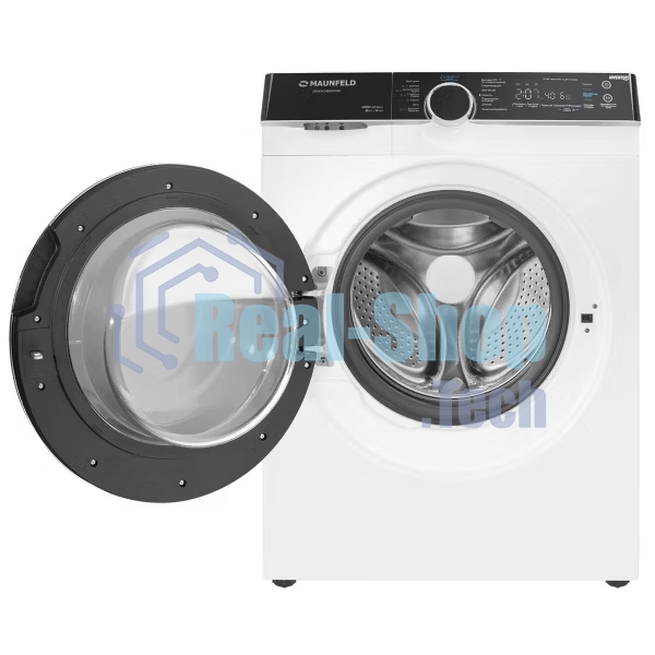 Стирально-сушильная машина Maunfeld MFWD14157WH06 белый, загрузка фронтальная 7 кг, 1400 об/мин., класс: А