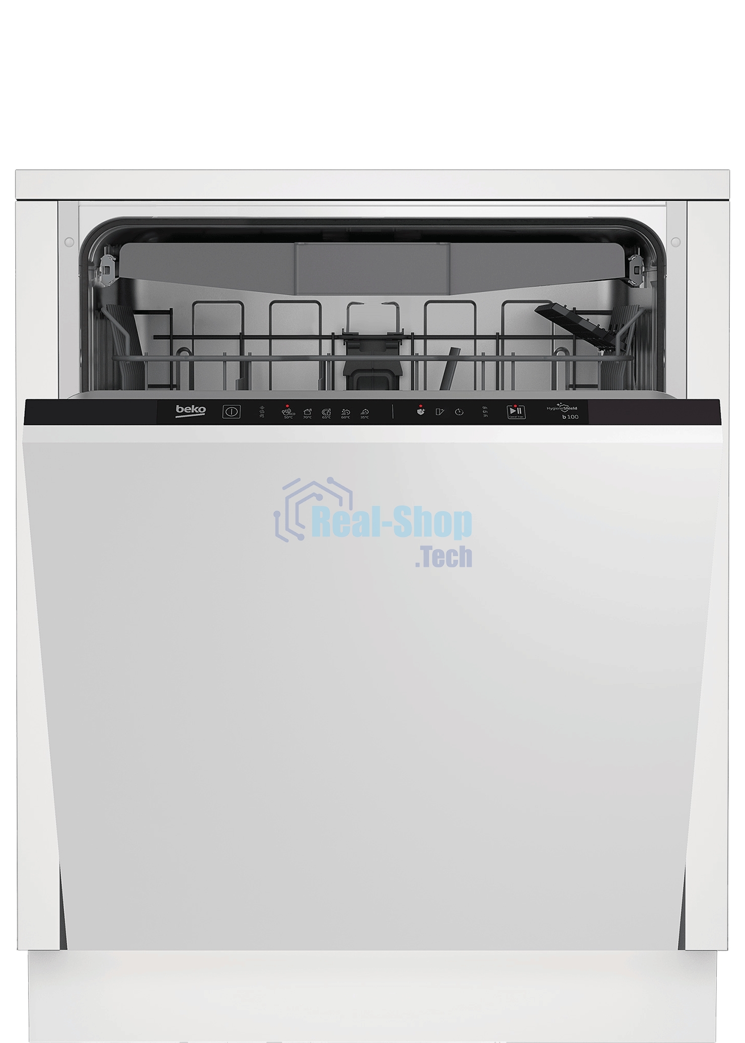 Встраиваемая посудомоечная машина Beko BDIN15560, белый, 59.8 см, 15 компл., 49 дБ, класс A+++