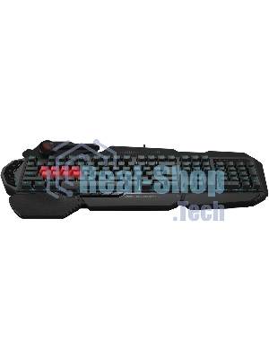 Клавиатура A4Tech Bloody B318 черный USB Multimedia Gamer LED (подставка для запястий)