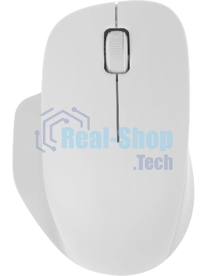 Мышь беспроводная Xiaomi Wireless Mouse Comfort Edition белый, 1200 dpi, радиоканал, USB, кнопки - 3