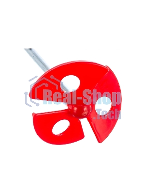 Миксер для красок Denzel 60 х 6 х 350 мм, цилиндрический хвостовик